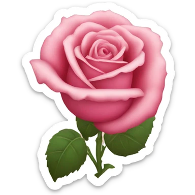 Rose sticker