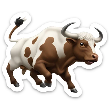 Bucking Bull sticker
