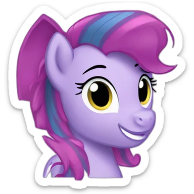 My little pony  sticker