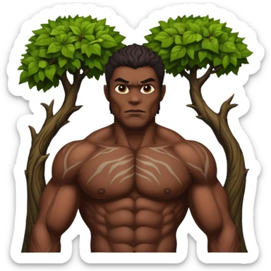 PHILIPPINE MYTHICAL CREATURE UGLY TREE GIANT MAN BUT MASCULINE AND HUNK sticker