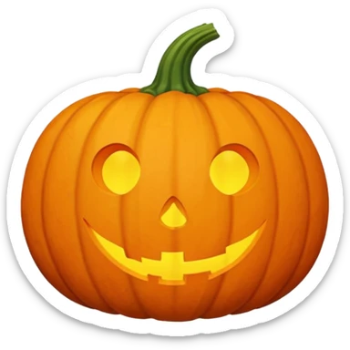 pumpkin sticker