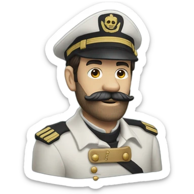 capitaine haddock et le sparadra sticker
