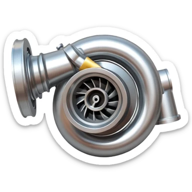 Turbocharger sticker