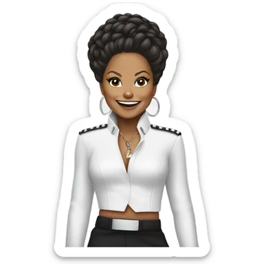 Janet Jackson What's it gonna be sticker