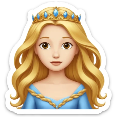 young princess sticker