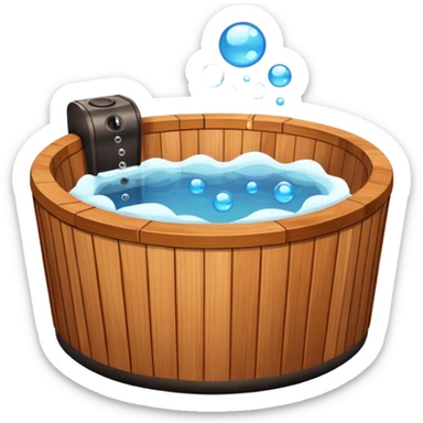 hot tub sticker