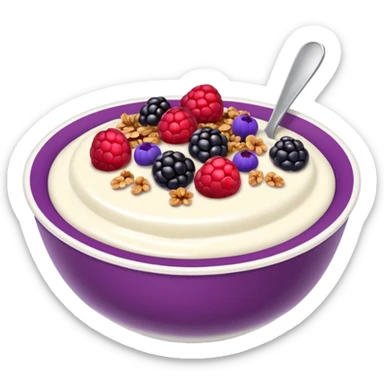 yogurt bowl sticker