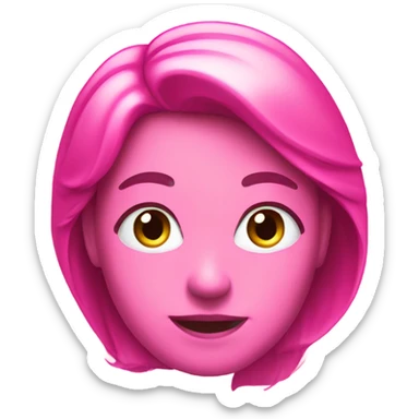 Pink  sticker