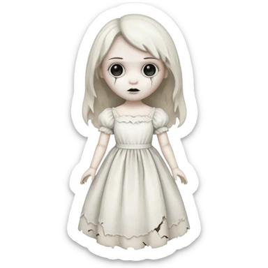 Ghost Doll sticker
