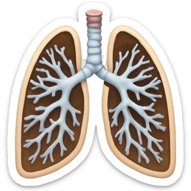 Lungs sticker