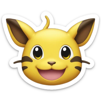 raichu sticker