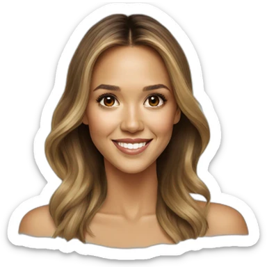 Jessica Alba sticker
