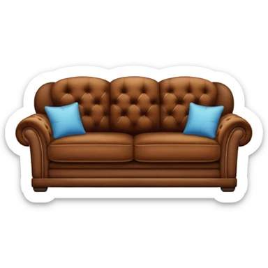 comfy couch sticker