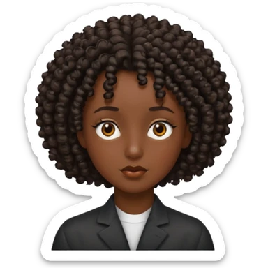 Bombastic side eye sticker