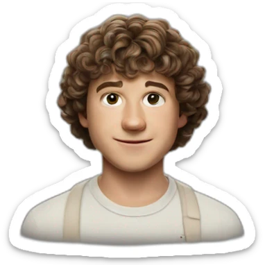 Dustin from Stranger Things sticker