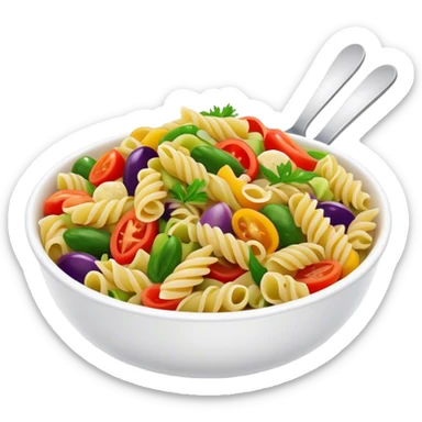 Pasta salad sticker