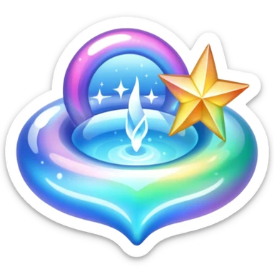 magic came out of thin air sticker