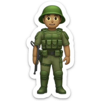 boina-verde-commandos sticker