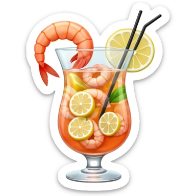 Cóctel de camaron sticker