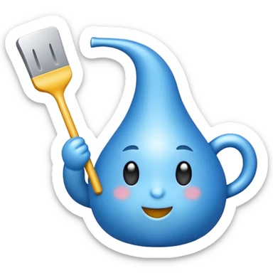 Verificación azul con un chulito blanco  que el emoji s|a sticker