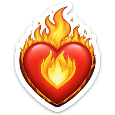 ❤️‍🔥⚫ sticker