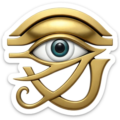 Horus eye Warhammer 40000 sticker