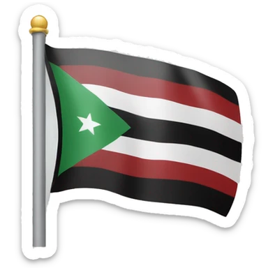 Independent Syria flag sticker