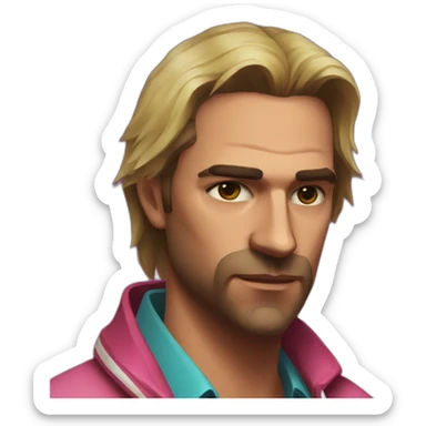 Tony hotline miami sticker