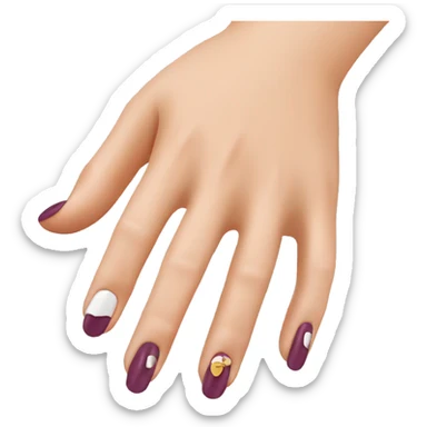 Manicure sticker