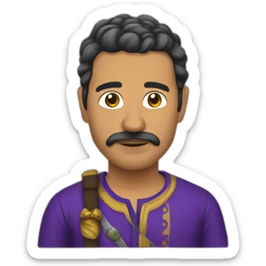 Guerrero borracho sticker