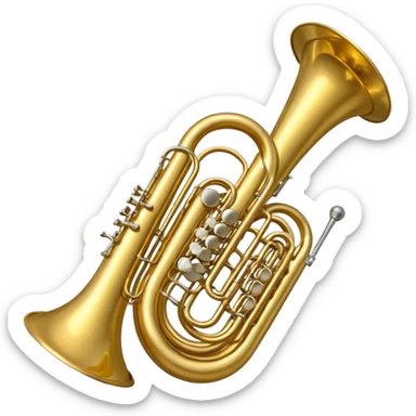 emoji :lustige fette Tuba sticker