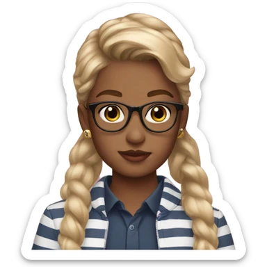 Preppy Sephora kid sticker