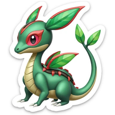 Meloetta-Rayquaza-Chatot-Pokémon-Fakémon-creature sticker
