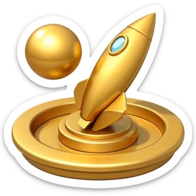 3D icon symbolizing discovery and exploration, trying something new, food app context, single object, modern and clean style, soft lighting, isolated, no background
 sticker