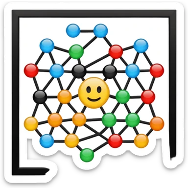 Social metwork sticker