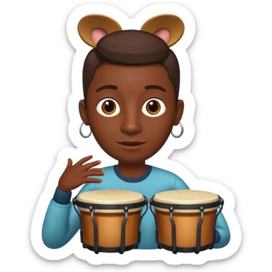 Um bongo  sticker
