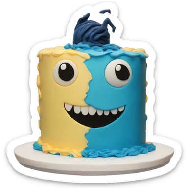 Coraline cake sticker