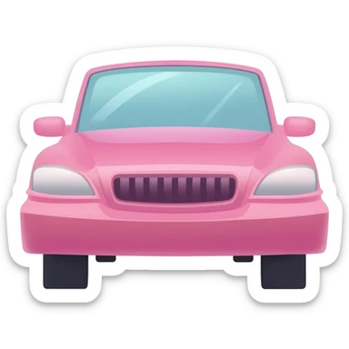 Limusina rosa sticker