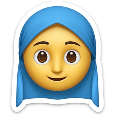 Merhaba emoji olarak mavi tik istiyorum sticker