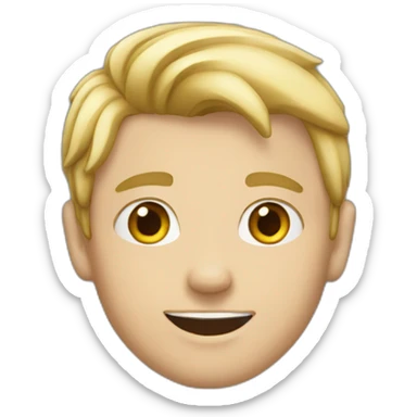 white boy say hey sticker