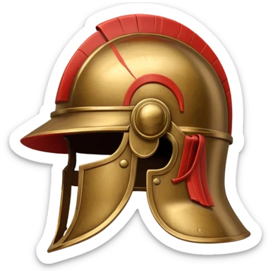 Casco romano sticker