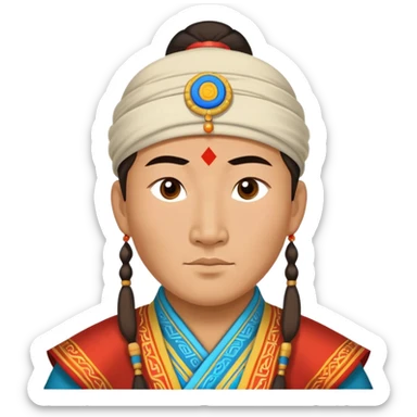 mongolian sticker