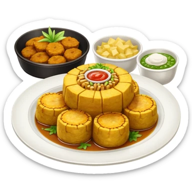 Puerto rican dish sticker