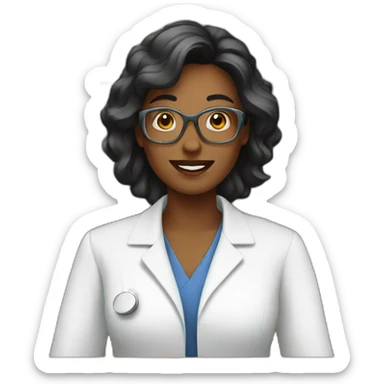 Pharmacist women sticker