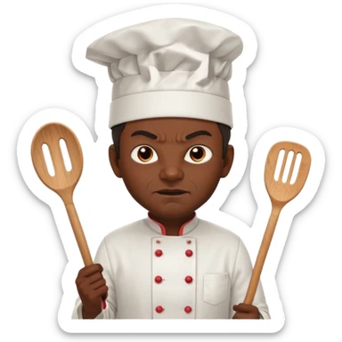 LUCIFER CHEF DEVIL ATTITUDE sticker