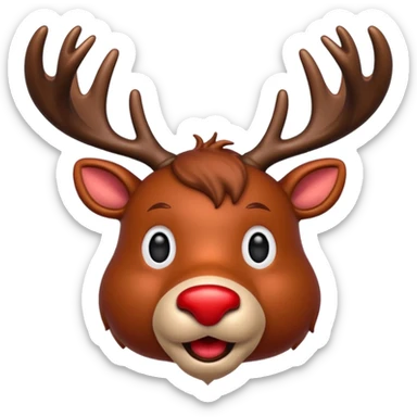 Rudolph The Red Nosed Reindeer sticker