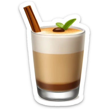 Barraquito shot sticker