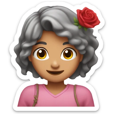 Corazón rosa  sticker