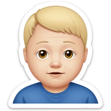 Down syndrome sticker