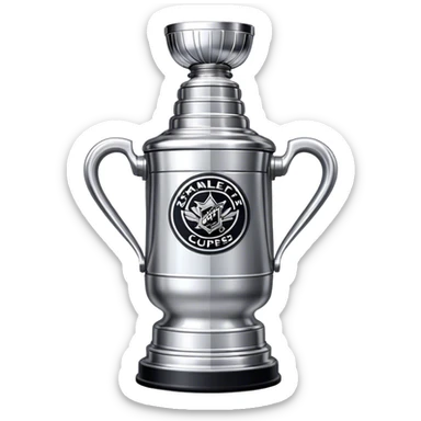 A Stanley cup sticker